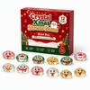 Christmas Countdown Calendar, Pinch Dumpling Crystal Buns, Blind Box Decompression Toy Pinch Lexi Gift Box