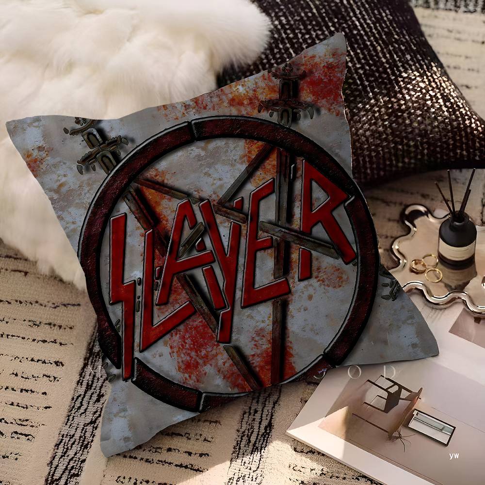 

SSlayers Band Pillow Gift Home Office Decoration Bedroom Sofa Car Cushion Cover Case 45x45 30x30 cm