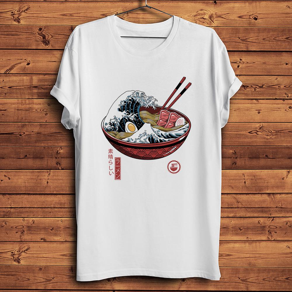 

Vintage Ukiyo Style Great RaUnisex Wave Funny T ShirtWhite Casual Short Sleeve Streetwear TshirtUnisex Tee Breathable Print 4XL