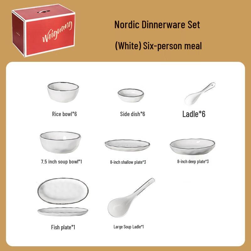 Qianxing Ceramic Tableware Set