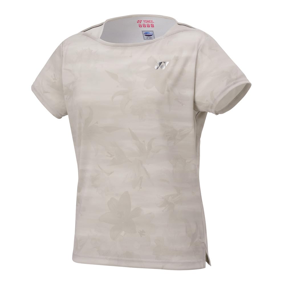 YONEX Game Greige Size L Women's Shirt, 20908, (796),