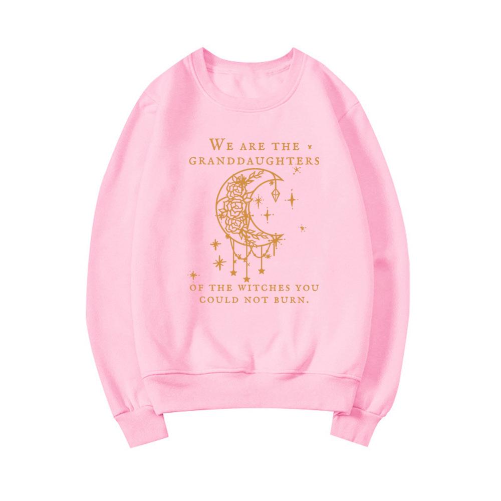 Wir sind die Enkelinnen der Hexen, die Sie nicht verbrennen konnten Salem Hexen Sweatshirt Hexenkleidung Langarm Pullover Halloween Sweatshirt