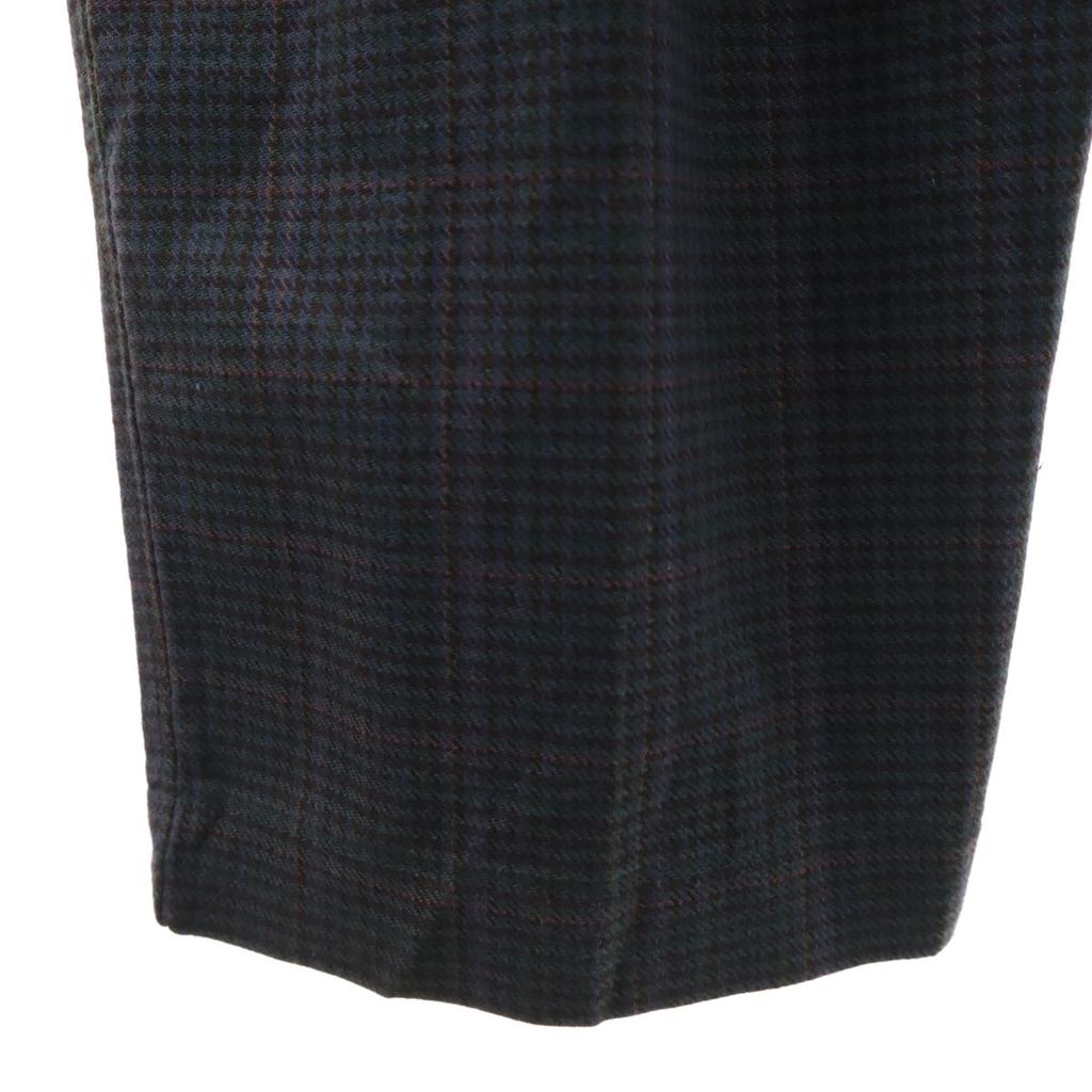 Lee 90s Old Check Pattern Tapered pants 10 charcoal Women Used