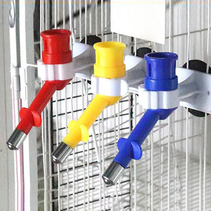 Fuente de Agua para Mascotas Cabezal Bebedero Colgante Jaula para Perro Lata de Riego Colgante Alimentación y Bebida Automática para Gatos Suministros para Mascotas