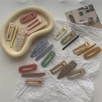 Candy-Colored Bangs Clip: Cute Japanese-Style Hairpin & Duckbill Clip for Girls