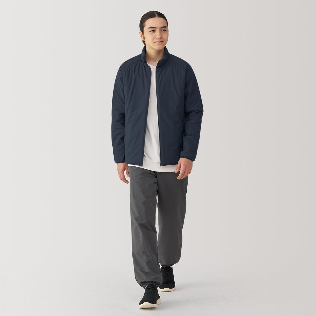 Japan MUJI Padded Active Jacket - Black, XS Men's, Genuine