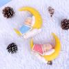 Car Ornaments Cartoon Action Figure Cake Decoration Sleeping Baby Moon Doll Car Dashboard Ornament