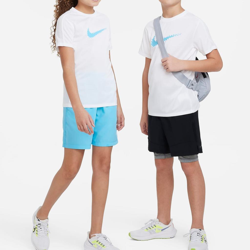 Nike Kids T Shirts Crew Neck Moderate DX5411-100
