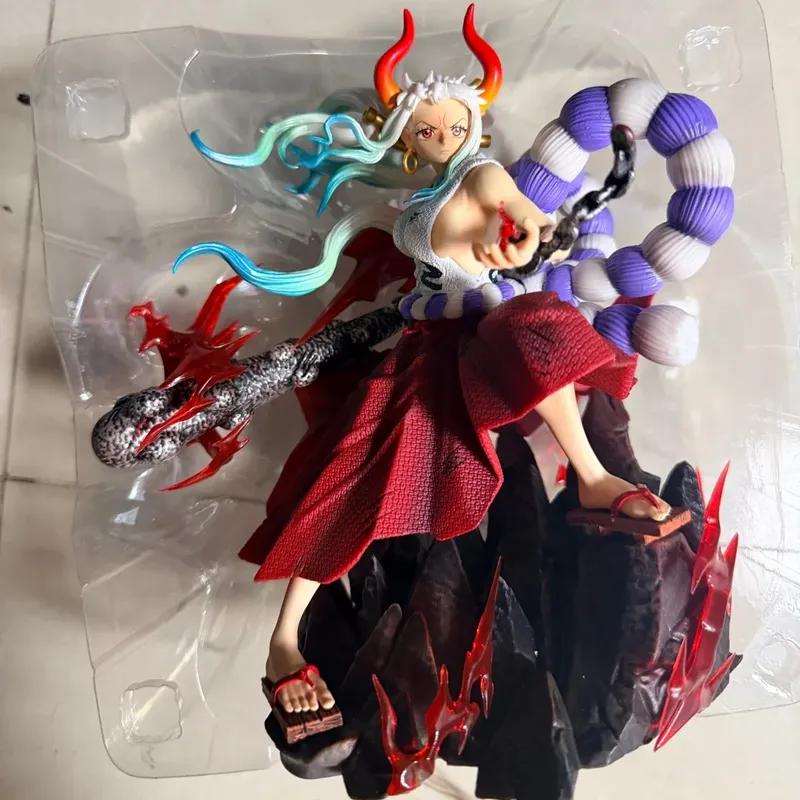 One Piece Yamato Gk Anime Girl Figure Collectible Resin Statue Home Desktop Decoration For Adult Anime Collectors