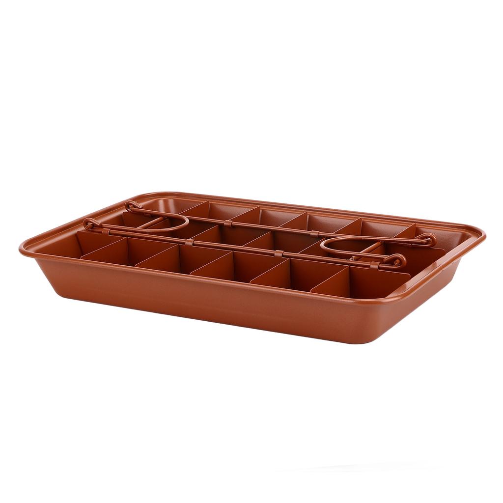 Cake Baking Mold Set High Carbon Steel Grid Bread Baking Tray with Non Stick Coating Kitchen Bakery Accessory