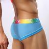 Men's Low-Waist Mesh Briefs: Breathable, Comfortable Modal, Wide-Edge Design, Anti-Squeeze, Sexy Summer Underwear for Boys
