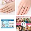 NEW Fashion 925 Silver Simple Infinity Finger Ring For Women Sparkling Twisted Stackable Rings Popular Anillo Engagement Jewelry