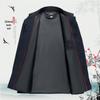 Men's Zhongshan Suit Set for Middle-Aged and Elderly - Autumn/Winter Grandpa's Tang Suit Outerwear