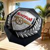 football team.C Print Automatic Open Close Umbrella, Portable Foldable Umbrella, for Outdoor Commute Camping Trip, Ideal Birthday Gift