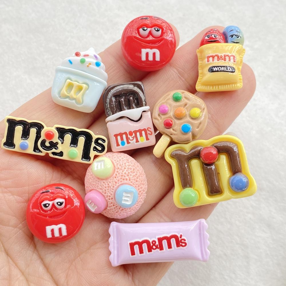 10Pcs Cute Cute cartoon Flat Back Resin Scrapbooking DIY Jewelry Craft Decoration Accessorie