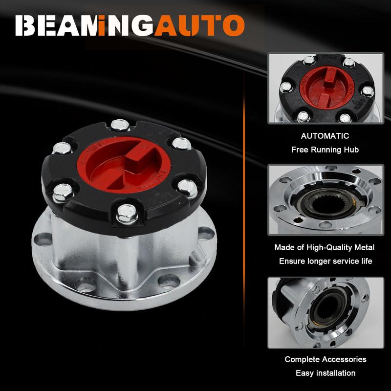 1 Piece X FOR TOYOTA Offroad 4WD 4x4 Pickup 4 Runner T100 79-85 FREE WHEEL LOCKING HUBS B005 40350-39045 4035039045 Zinc Alloy