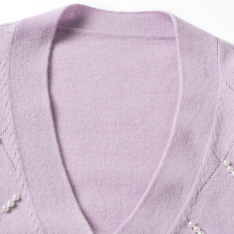 Snoford 100% Cashmere V-Neck Cardigan