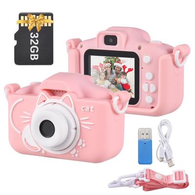 Andoer X8 Mini Camera Dětský fotoaparát Digitální fotoaparát 1080P Videokamera 20MP Dual Lens 2,0 palce IPS