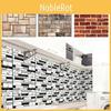 Pegatinas de Azulejo de Ladrillo 3D Paneles de Pared Autoadhesivos Calcomanías Para Decoración Impermeable del Hogar