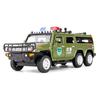 1:32 High Simulation Hummer Lengthen Polices Car Model Diecast Toy Vehicles Alloy Toy Car Kid Toys Christmas A201