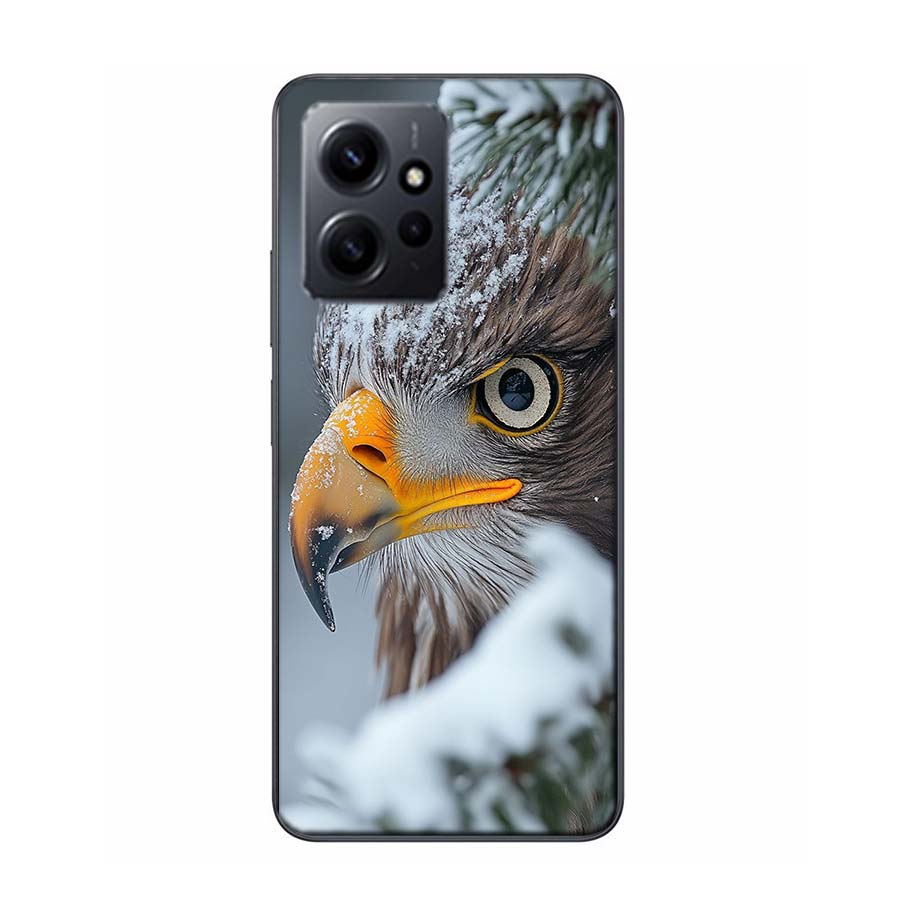 Majestic Eagle Gaze Phone Case For Redmi 12 13C 12C 15C 9 10 10C Note 13 Pro Plus 14 15 Pro 9T 9C 9A TPU Soft Cover Clear Cell C