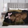 Damon Salvatore The Vampire Diaries Coperta Pile Autunno/Inverno Ian Somerhalder Coperta Ultra-Morbida per Casa Tappeto Pezzo