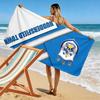 Beach Towel with Huddersfield Town FC Crest, Quick Dry Microfiber, Soft Absorbent, for Soccer Fan Pool Beach Travel