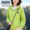 Women's Hooded Zip-Up Casual Sweatshirt Jacket
