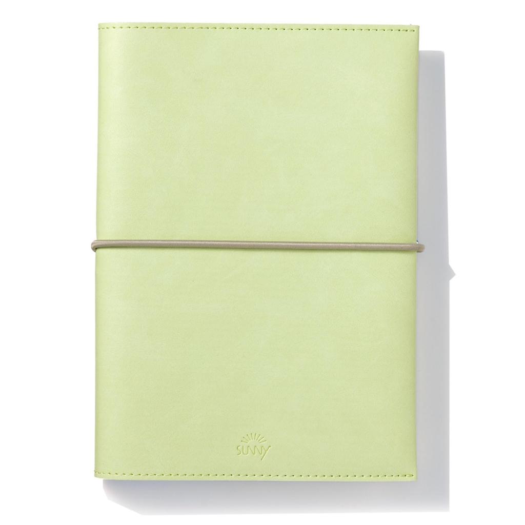 Iroha Publishing 2026 SUNNY Planner, Standard, Free Daily, Starting January 2026, B6 Size, Lime Green, LSD-56