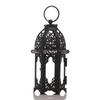 Vintage Hollow Moroccan Iron Lantern Tea Light Hanging Candle Holder Candlestick