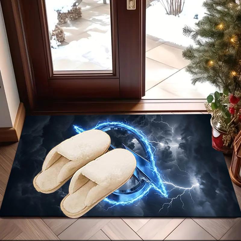 Bay Lightning Hockey Area Rug Suitable for Indoor And Outdoor,Carpets for Kitchens, Homes, Offices, Living Rooms,Home Decor,Christmas Gift