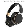 Bluetooth Headphone Noise Cancelling Stereo Deep Bass Foldable Retractable Over Ear Wireless Headset for Sports Travel