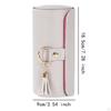 Jewelry Box for Women Holder Pouch with Tassel Multifunction Organizer Necklace