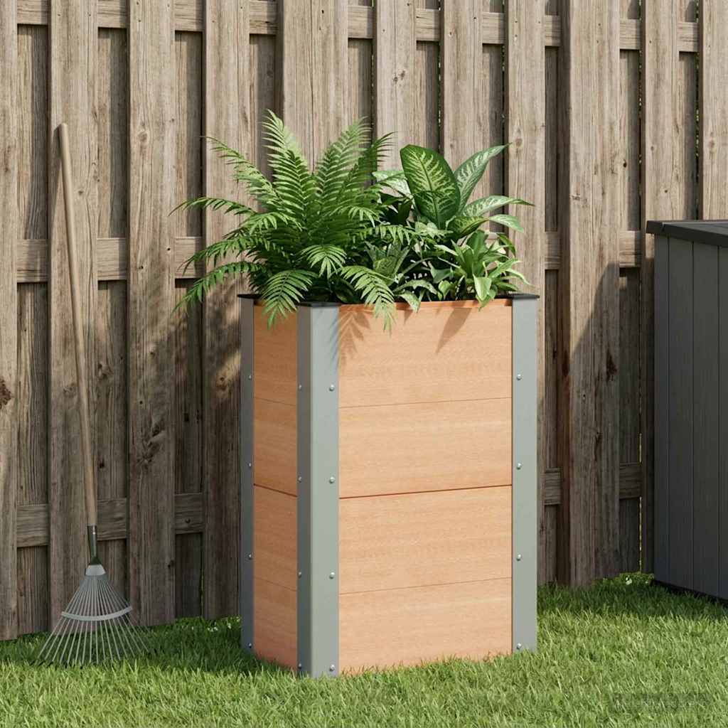 Raised Garden Bed Brown 50 X 30 X 72 Cm