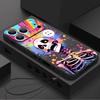 Colorful Skeleton Pattern Lanyard Case For iPhone 17 Pro Max Funda iPhone 16 15 14 13 Pro Max 11 16E 17E Soft Silicone Cover