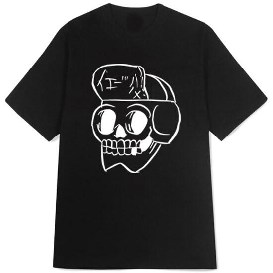 

New T-shirt Skull Skeleton Design Tee Casual Unisex Tshirt 5XL різнокольоровий