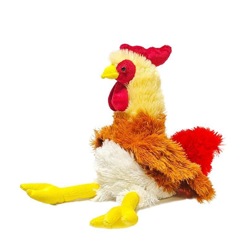 Plush Animal Rooster Toy With Pp Cotton Filling For Kids And Collectors
