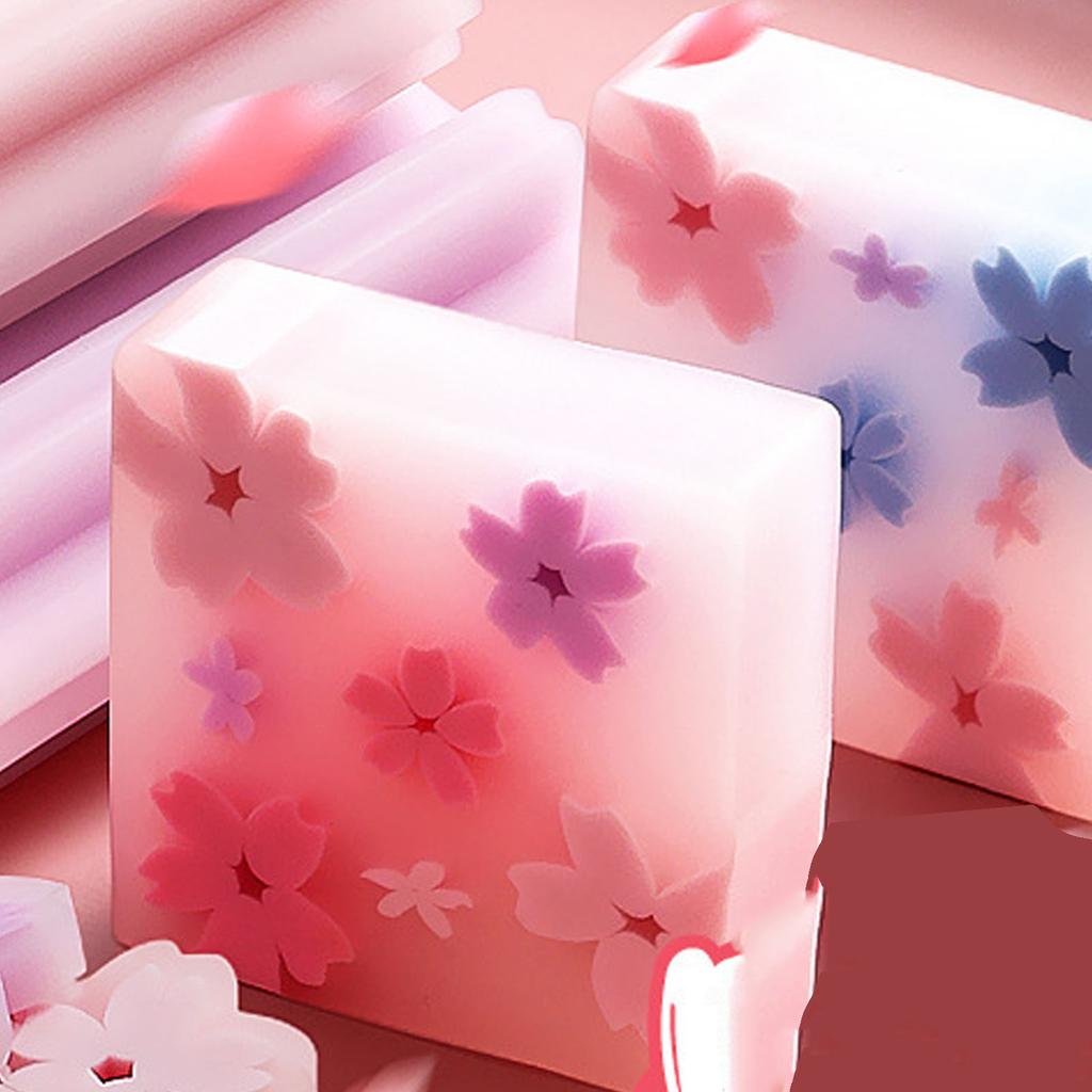 Aesthetic Erasers PVC Creative Blossom Shaped Eraser Efficient Residue Free Drawing Eraser for Stude