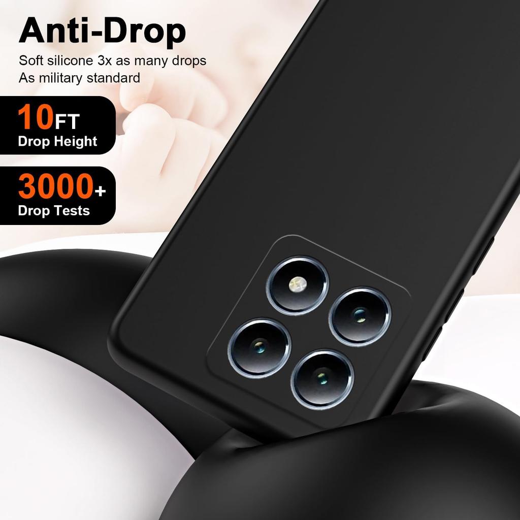 Flexible Liquid Silicone TPU Case For Xiaomi 14T Pro 5G Protective Cover Coque Capa Shell Fundas