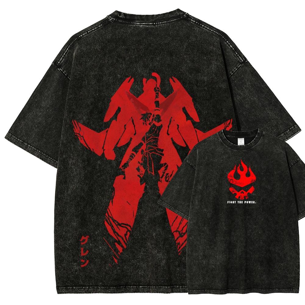 ARC Raiders Anime Lover Washed Tshirt Year round clothing personality Clothes Plus Size Unisex NewModel Couples high quality