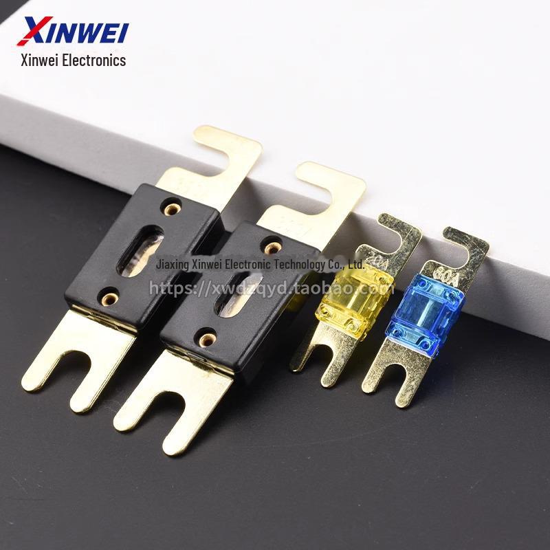 Porte-fusible de batterie de voiture à courant élevé avec connexion à boulon, 20 A-500 A