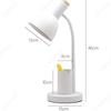 Creative Desk Lamp With Pen Holder Nordic Cute Light Neat Table Room Desks Computer Offices Baby Night Decoration Bedroom
