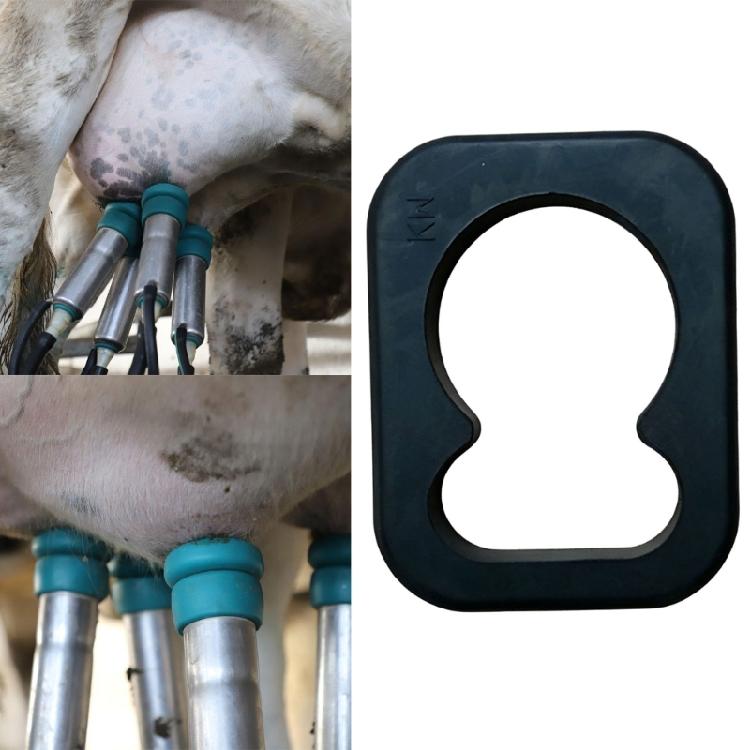 Professional Rubber Fastener Hose Clamp For 16X27Mm Dairy Hose And 7X14Mm Two Air Tube In Cattle Ranching Milk Machine