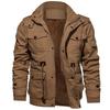 Europäische & Amerikanische Militärstil-Baumwolljacke mit mehreren Taschen für Herbst/Winter