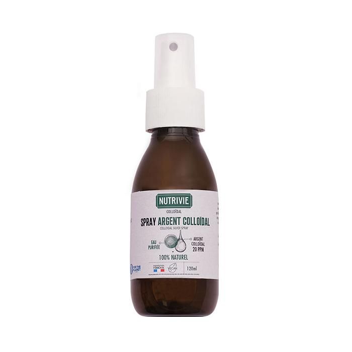 Nutrivie Argent ColloÏdal 20 PPM Spray 120ml
