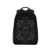 Goth Black Bats Backpacks Boys Girls Bookbag Children School Bags Cartoon Kids Rucksack Shoulder Bag Large Capacity