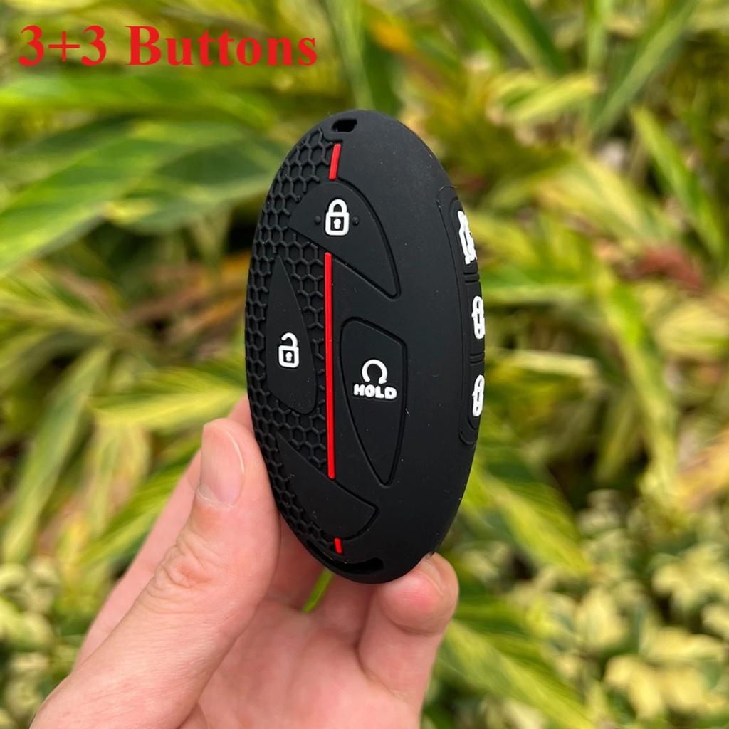Silicone Car Key Protector For Hyundai Kona Ioniq Santa Fe MX5 Tucson 2025 StubHub 2025 Rubber Remote Cover Case Keychain