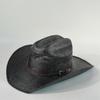 Cappello da cowboy in paglia rigida da uomo cappello da pascolo a tesa larga da donna cowboy tinta unita cappello da sole estivo confezione in scatola sombrero vaquero hombre