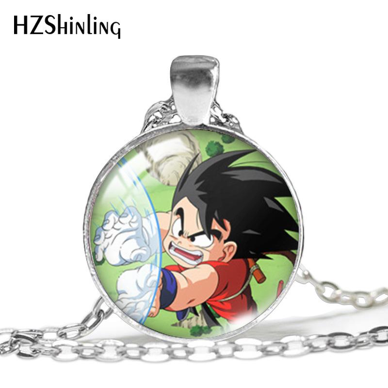Dragon Versatile Seven Ball Anime Necklace With Glass Pendant For Occasions All