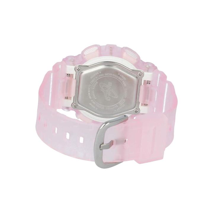 Casio Baby-G Sea Glass Colors Summer Ice Cream Quartz Movement Resin Strap Watch Women Watches Pink BA-110SC-4A